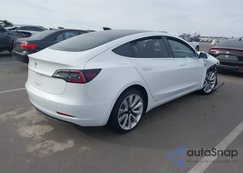 2018 Tesla Model 3 Long Range/Performance from USA, damaged, VIN 5YJ3E1EB6JF121990